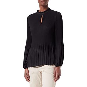 s.Oliver BLACK LABEL damesblouse, zwart (999)