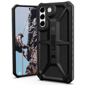 Urban Armor Gear Monarch Case Samsung Galaxy S22 Plus beschermhoes [compatibel met draadloos opladen, bescherming volgens militaire normen, valbescherming] zwart