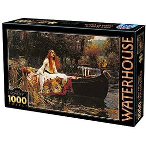 D-TOYS 1 puzzel 1000 Waterhouse The Lady of Shalott