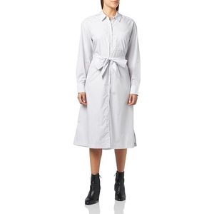 United Colors of Benetton Jurk 43evdv052 Damesjurk (1 stuk), hemelsblauw gestreept 901, XS