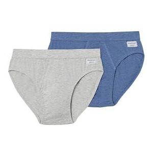 Abanderado Briefs (set van 2) heren, blauw/grijs (Vigore)