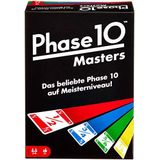 Mattel Games Phase 10 Masters kaartspel voor 2 tot 6 spelers, speeltijd ca. 60 tot 90 minuten vanaf 7 jaar, Duitse versie FPW34