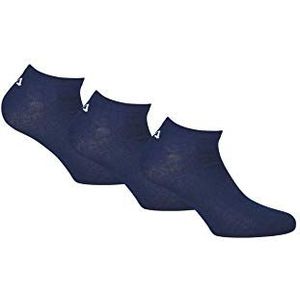 Fila F9100 3 paar uniseks sokken, Navy Blauw