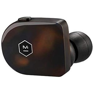 Master and Dynamic MW07 draadloze Bluetooth hoofdtelefoon met oplaadhoes schildpadschaal