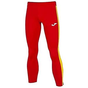 Joma Elite VII Hardloopbroek voor kinderen, Rood/Geel