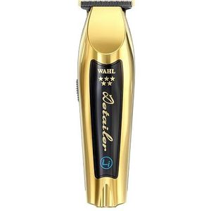 Wahl Gold Cordless Detailer Li - Avec lame en T extra large pour les bordures et le travail de détail. Coupe plus de cheveux plus rapidement, dessin des poils du visage.