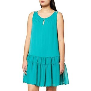 Naf Naf dames jurk, turquoise (Emeragd 351)