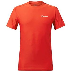 Berghaus T- Shirt Homme, Rouille Rouge., S