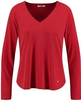 KEYLARGO T-shirt Tara New à col en V pour femme, Rouge (1300), XL