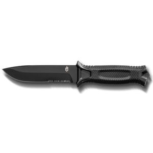 Gerber Strongarm 31-003648 Strongarm Fixed Blade Survival Knife survivalmes met etui, 12,2 cm, zwart