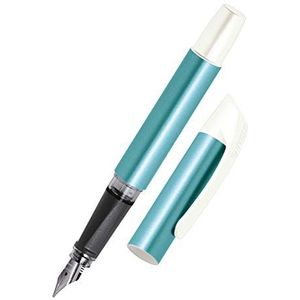 Online Campus Turquoise kalligrafie-vulpen, 0,8 mm, robuuste kalligrafie-inktpatronen, navulbaar, voor meisjes / jongens / volwassenen