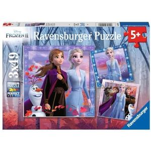 Puzzel Disney Frozen 2 De Reis Begint (3x49 Stukjes)