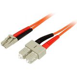 StarTech.com Duplex patchkabel 50/125 Multimode 1m LC - SC (50FIBLCSC1)