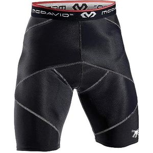 Mcdavid 8200r-compressieshorts voor heren, zwart.