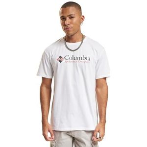 Columbia Csc Basic Logo™ korte mouwen gebreid heren, wit, Csc Retr