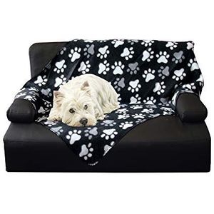 Nobby 60875 Classic Pippa hondendeken, zwart, L x B 100 x 150 cm, L