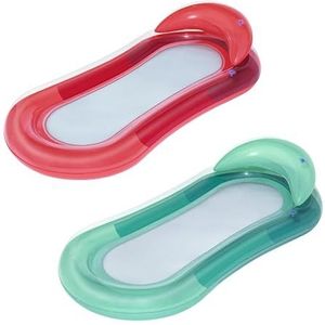Bestway - Bestway HydroLuxe opblaasbaar matras - rood of groen