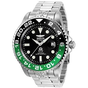 Invicta Grand Diver 21866 Herenhorloge, 47 mm, zilverkleurig, zilver.