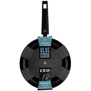 Home Bluecook 759390 Inductiepan, slakom, 28 cm, aluminium