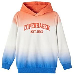 NAME IT Nkmbutno Ls Sweat Wh Unb Trainingspak voor jongens, Tigerlily