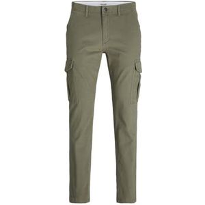 JACK&JONES JUNIOR Jpstmarco Jjjoe Jnr Cargobroek voor jongens, Olijfgroen