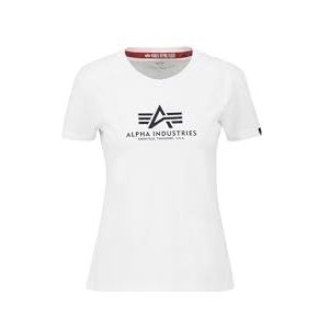ALPHA INDUSTRIES Sweat-shirt New Basic T G Wmn pour femme, blanc, L