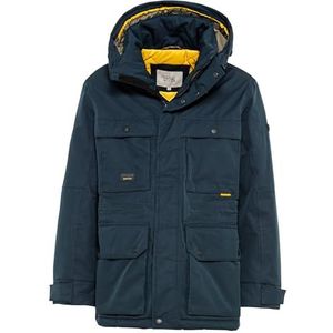 camel active Texxactive Multipocket Parka Jacket voor heren, Donkerblauw