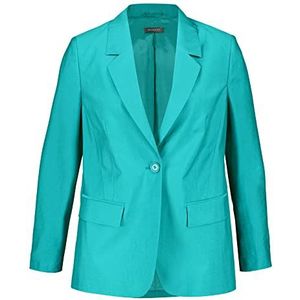 Samoon 230011-21105 Damesblazer met lange mouwen, Donkere sfeer