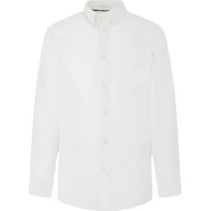 Pepe Jeans Prince overhemd heren, Wit (wit)