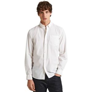 Pepe Jeans Prince overhemd heren, Wit (wit)