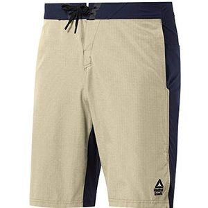 Reebok RC Epic Cordlock TS Herenshorts, beige/marineblauw (nuttig/Vecnav)