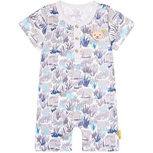 Steiff Jumpsuit Ondergoedset voor baby's en peuters Baby Jongens, Helder wit