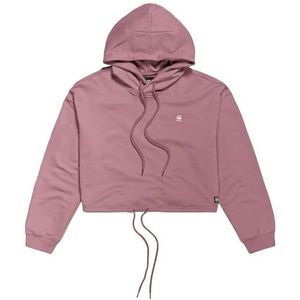 G-Star RAW STM Oversized Cropped HDD sw wmn ls, paars (Grape Shake D24961-7809-d310), L, Paars (Grape Shake D24961-7809-d310)