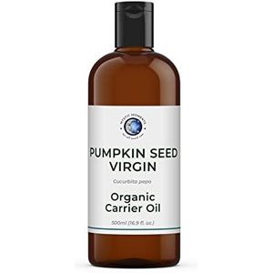 Pompoen zaden biologische olie, 500 ml, 100% zuiver
