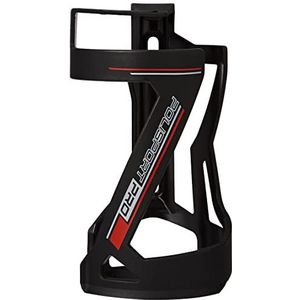 POLISPORT 8646400003 Side Cage Pro Porte-bouteille pour vélo de VTT, léger, résistant et rapide à monter en noir/rouge