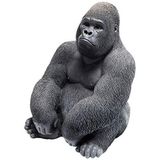 Kare Design Decoratief Figuur Gorilla, Zwart