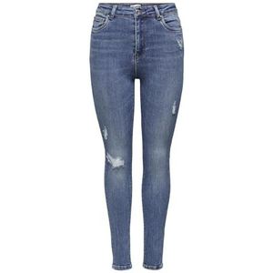 ONLY High Waist Skinny Jeans ONLMILA Blue Medium Denim