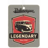BRISA VW Collection – Diffuseur de parfum pour voiture Volkswagen en forme de bus T1 Bulli (Legendary/Cherry/Gris)