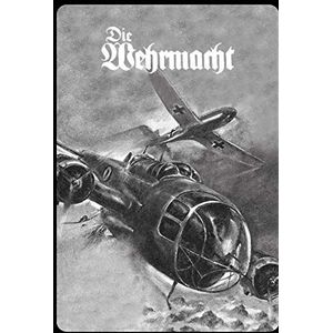Schatzmix Retro The Wehrmacht metalen wandbord 20x30 cm bont 20x30 cm