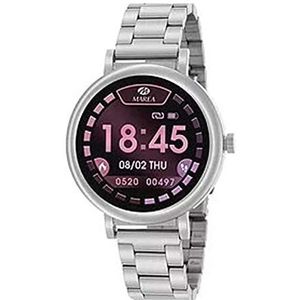 Horloge Marea B61002/1 dames zilver, metallic, armband, Metaal zilver, armband