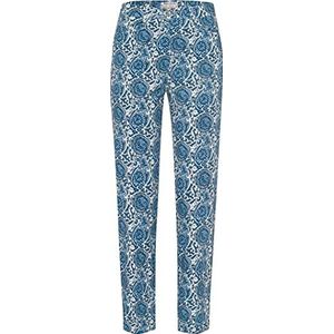 Raphaela by Brax Style Lorella Chino Raccourci Super Slim Pantalons, Bleu Ciel, 32W x 30L Femme