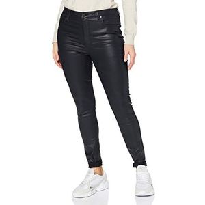 Superdry High Rise Skinny damesjeans, marineblauw, gewaxt.