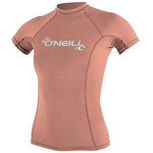 ONEILL WETSUITS Dames T-shirt met korte mouwen, Lichte grapefruit.