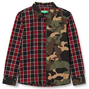 United Colors of Benetton (Z6ERJ) Camicia meisjeshemd, rosso 64r