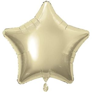 Unique Party - 53321 – heliumballon – ster – 50 cm – goud