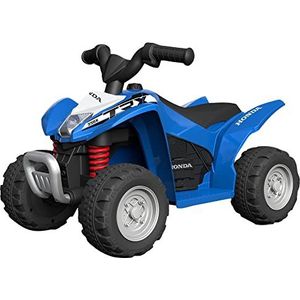 TURBO CHALLENGE - Quad Honda VTA - Elektrische drager - 119713 - Scooter - Blauw - Klaar om te rijden - 25 kg Max - Kunststof - Oplaadbare batterijen - Vanaf 18 maanden