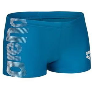 Arena Arena Jongensshort met logo, shorts voor baby's, jongens, 1 stuk, blauw gemêleerd wit