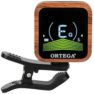 Ortega Guitars Oplaadbare clip-on chromatische/multi-mode stemapparaat (OETRC)