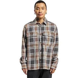 Only & Sons Onsscott Ls Check Flannel Overshirt Chemise, Gris à Rayures, M Homme