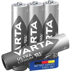 VARTA 4 x AAA Micro LR03 batterijen, ideaal voor digitale camera's, speelgoed, GPS, sporttoestellen en outdoor-apparaten